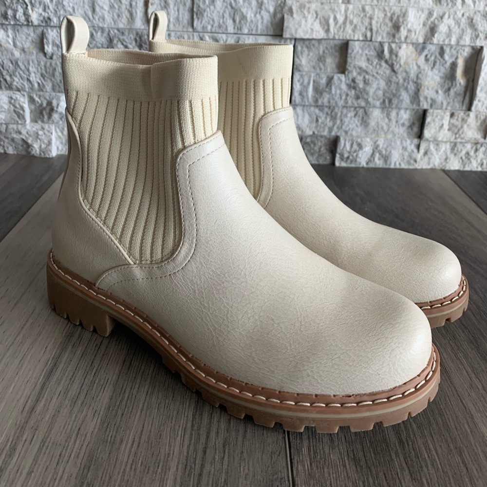White Booties